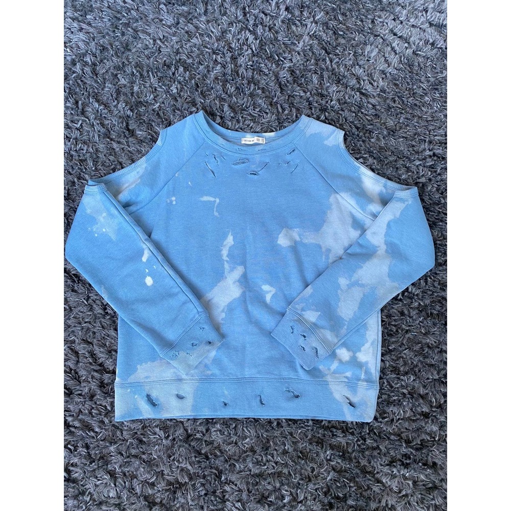 Cotton On Sweatshirt*Hand Bleached & Distressed*